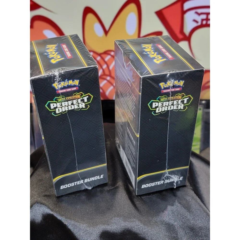 Pokemon TCG Mega Evolution Perfect Order Booster Bundles New Sealed Set of 2